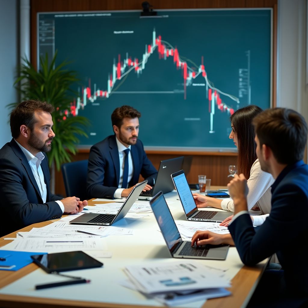 Il team di FinanzaFacile durante una sessione di pianificazione